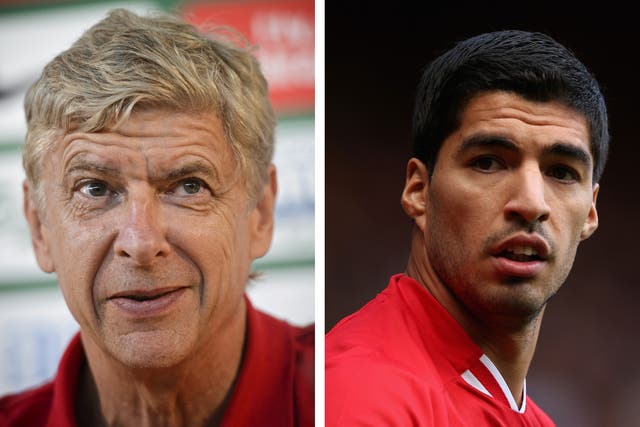 Arsene Wenger remains interested in signing Luis Suarez