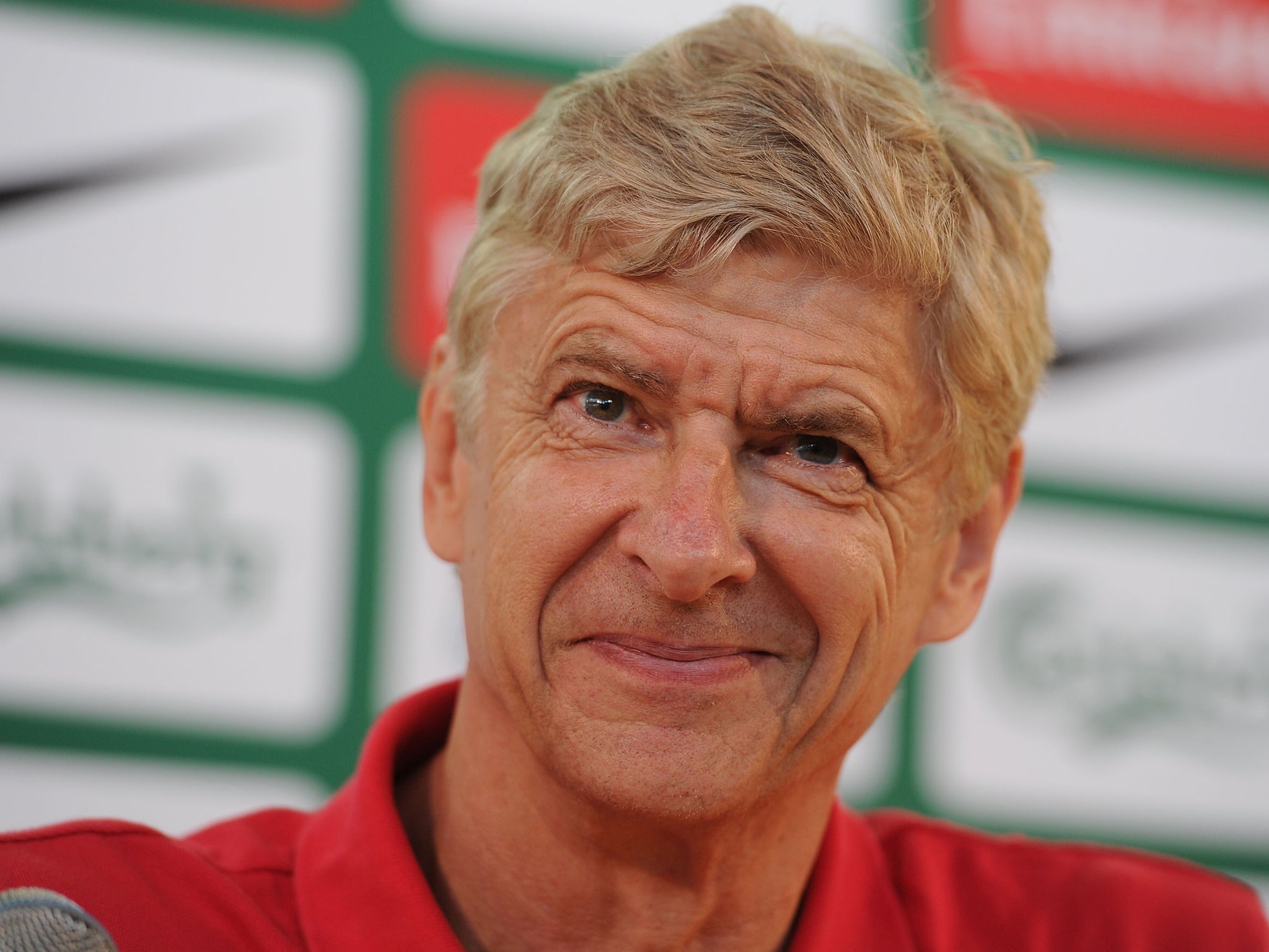 Wenger was speaking ahead of his side's match against Manchester City in Helsinki