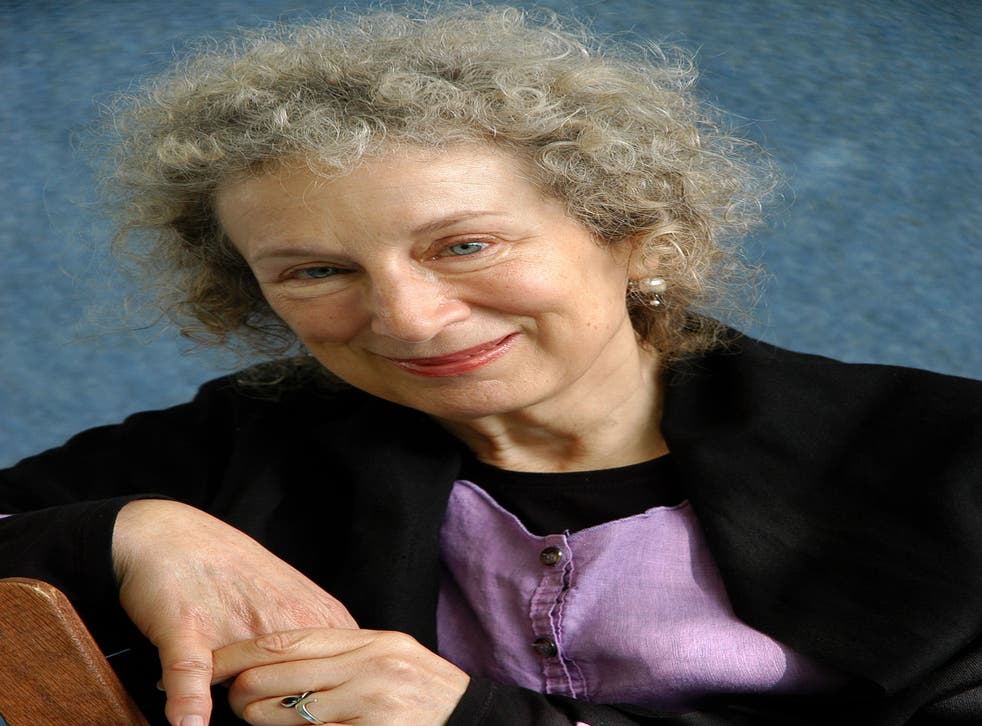 Canadian author Margaret Atwood