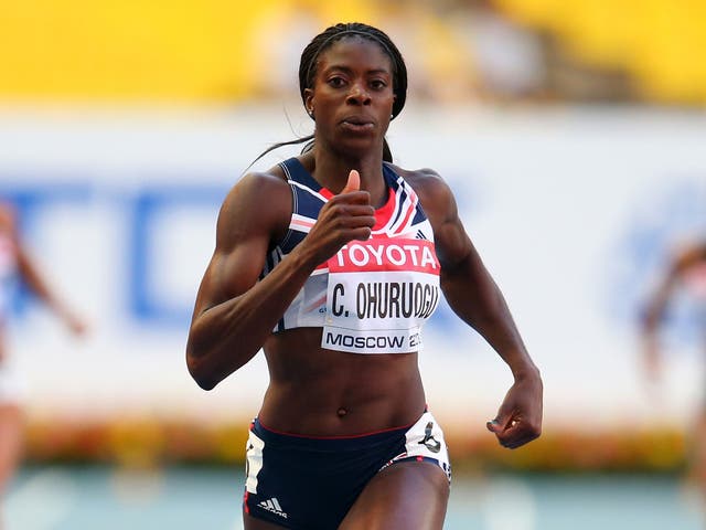 Christine Ohuruogu is pushing for a medal