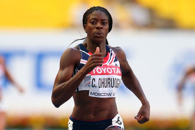 Christine Ohuruogu is pushing for a medal