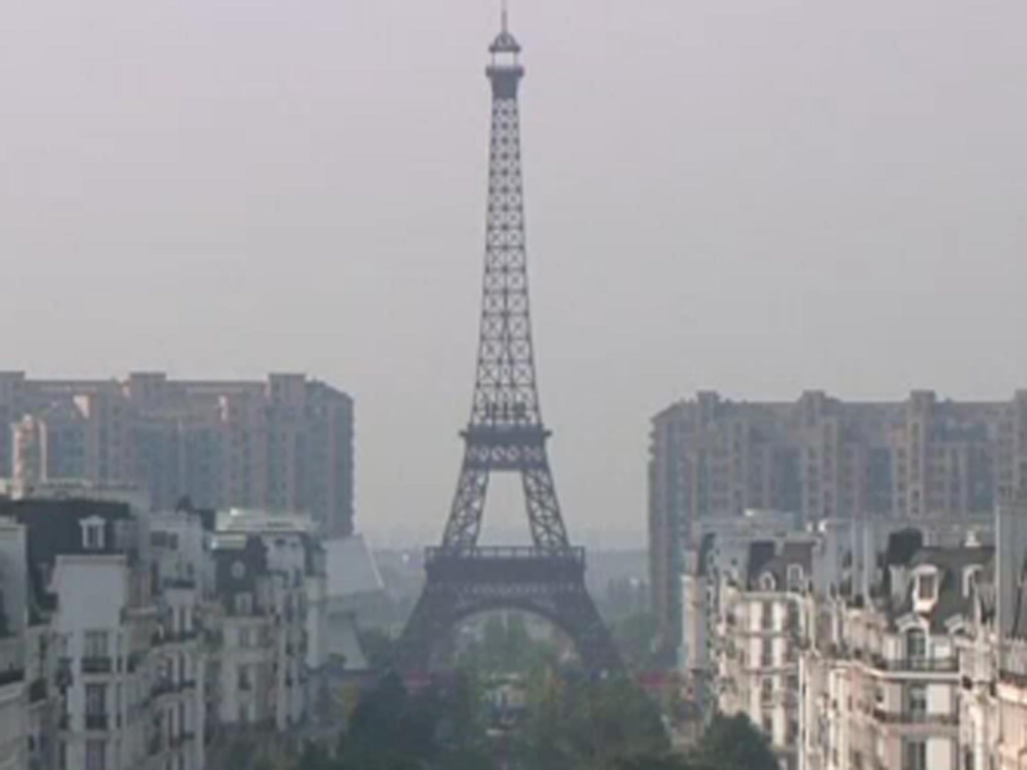 Video: Paris recreated in China, The Independent