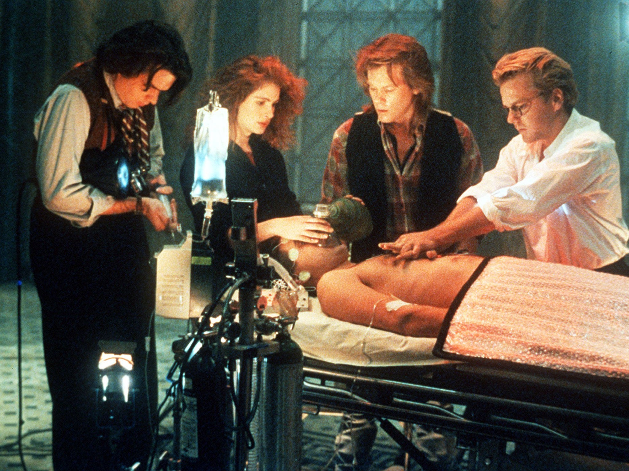 The topic of near death experiences was explored in the film Flatliners