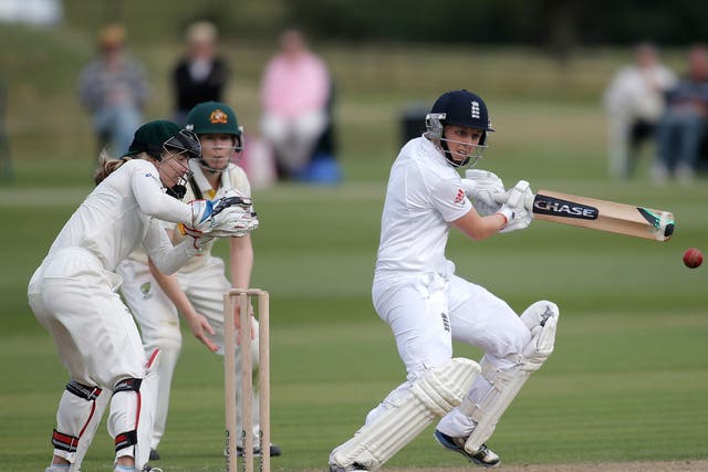England's Heather Knight hits out at Wormsley