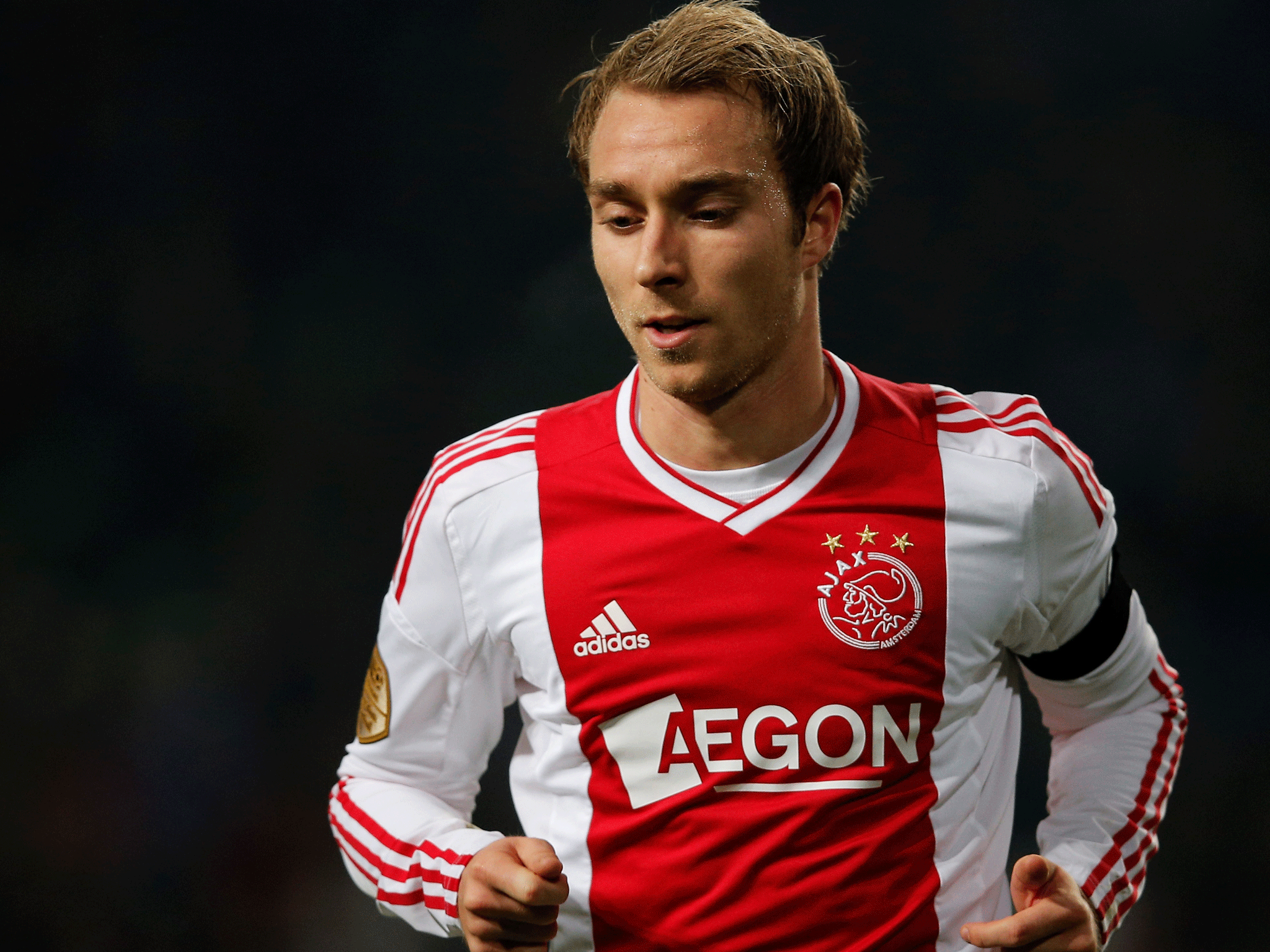 Christian Eriksen would be interested in a move to Tottenham if they make an approach