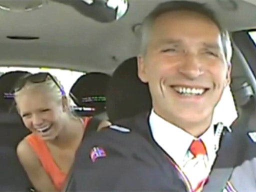 Jens Stoltenberg reveals his identity to his ‘shocked’ passenger