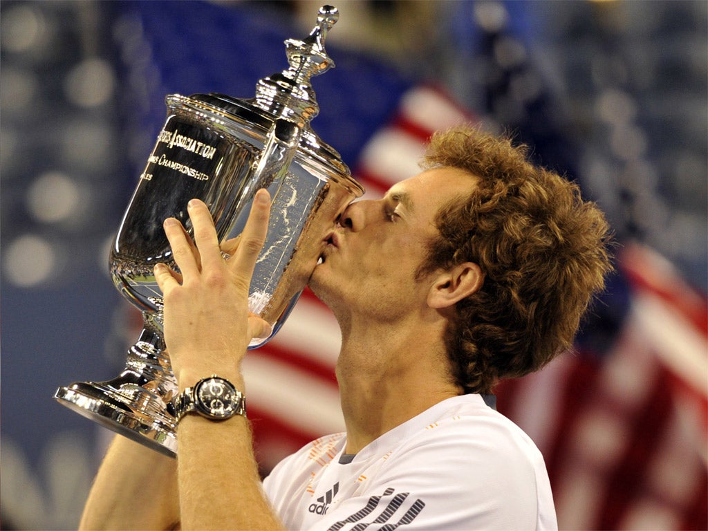 Andy Murray beat Novak Djokovic to win the US Open last year