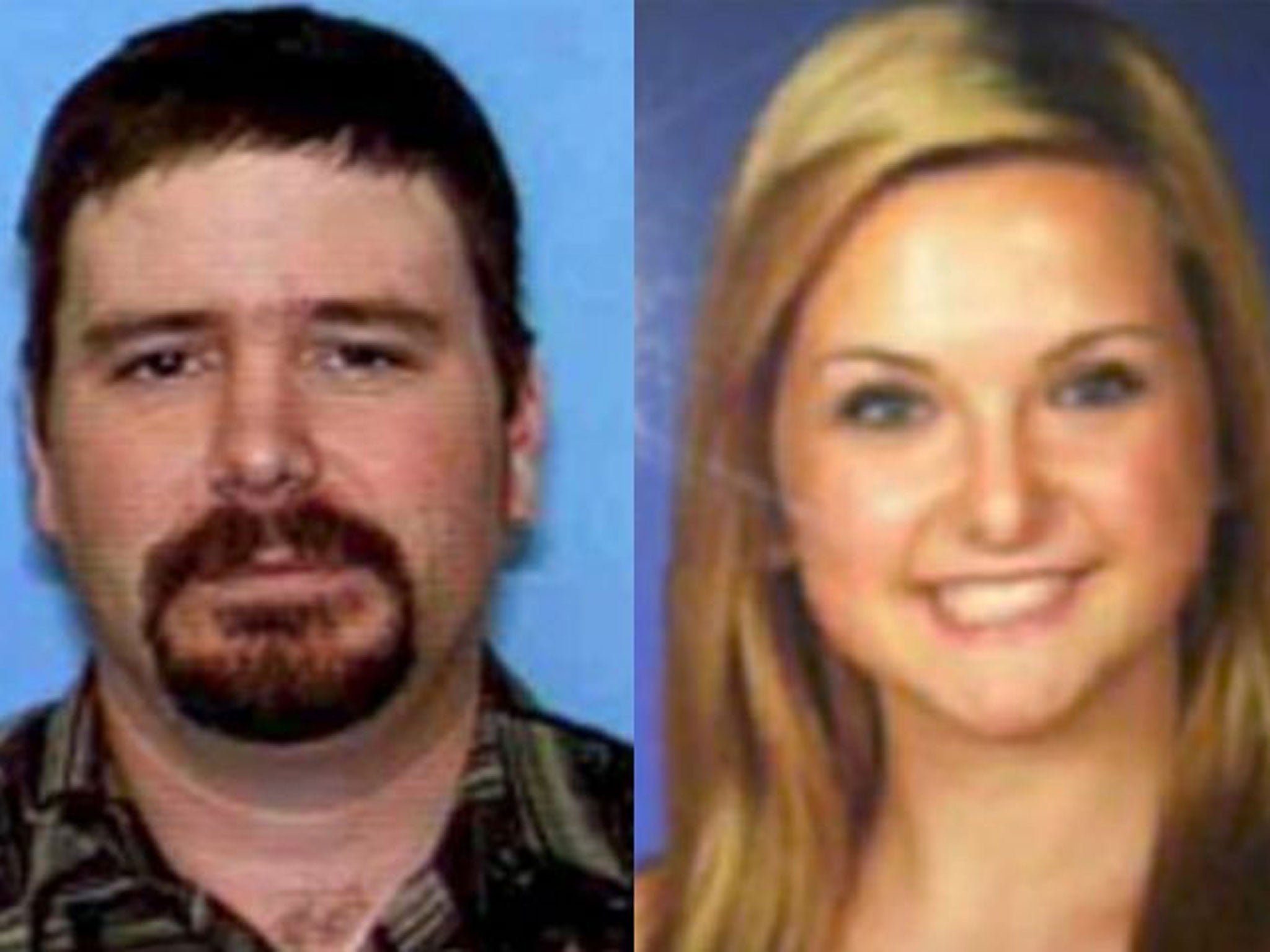 San Diego Sheriff's Department photos show James Lee DiMaggio, 40, left, and Hannah Anderson, 16. Anderson went online barely 48 hours after her rescue Saturday Aug. 10, 2013 and started fielding hundreds of questions through a social media site.
