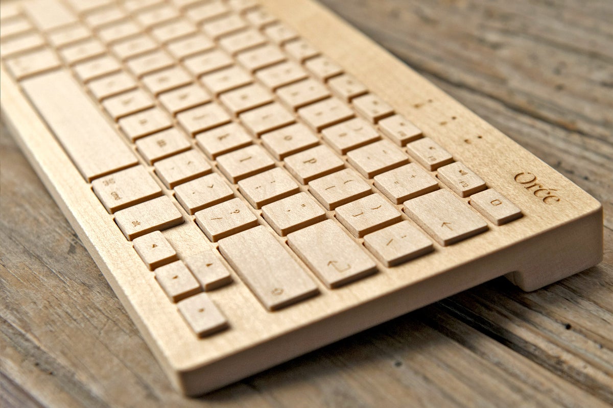 A week with: The Orée wooden keyboard | The Independent | The Independent
