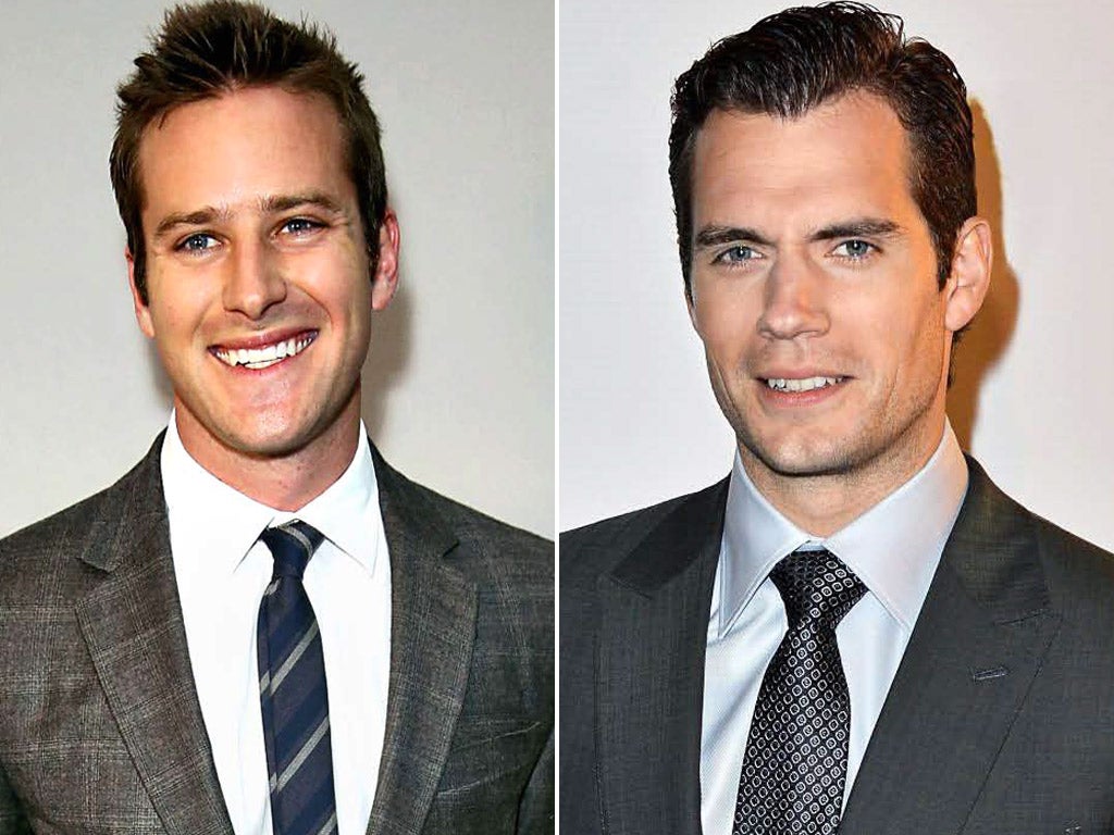 New leads: Armie Hammer and Henry Cavill