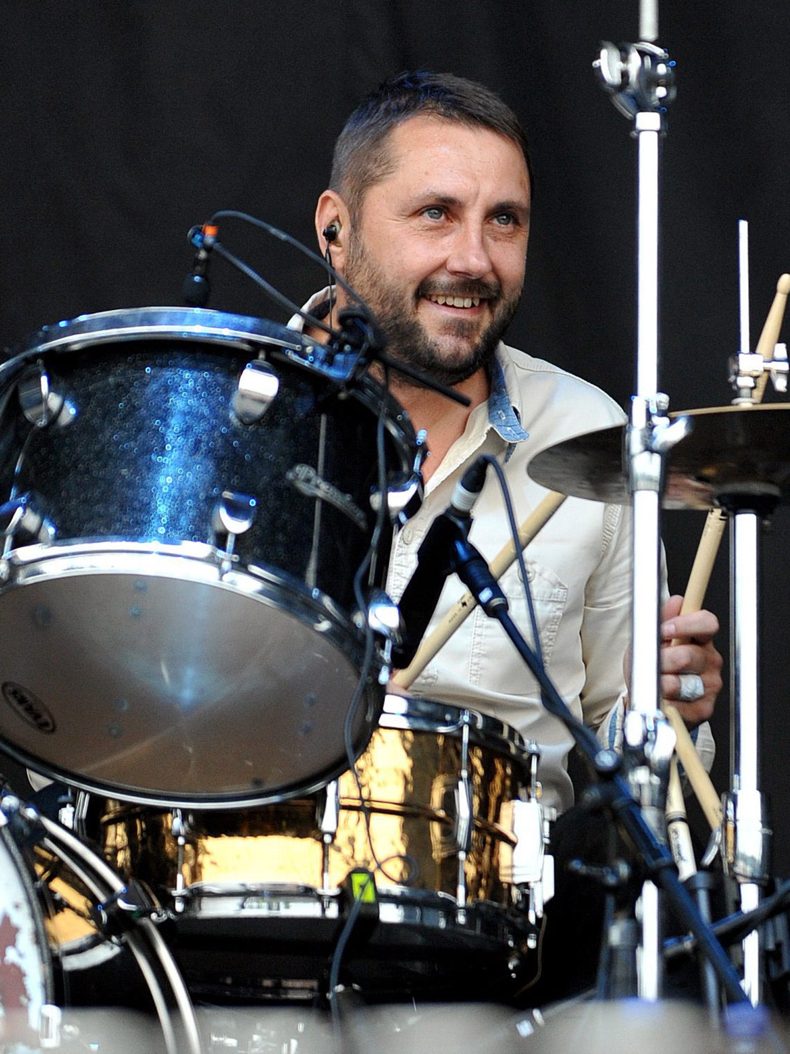Brookes on stage at the V Festival in August last year
