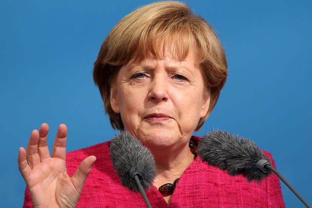 Angela Merkel: 'We can consider whether we can give something back'