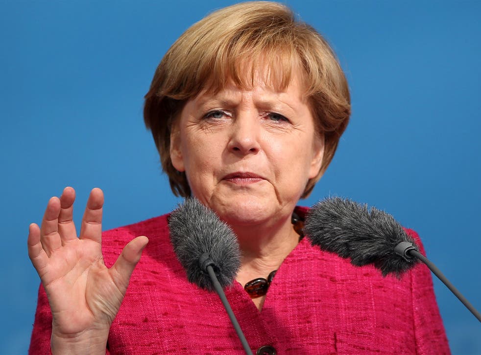 Angela Merkel: 'We can consider whether we can give something back'