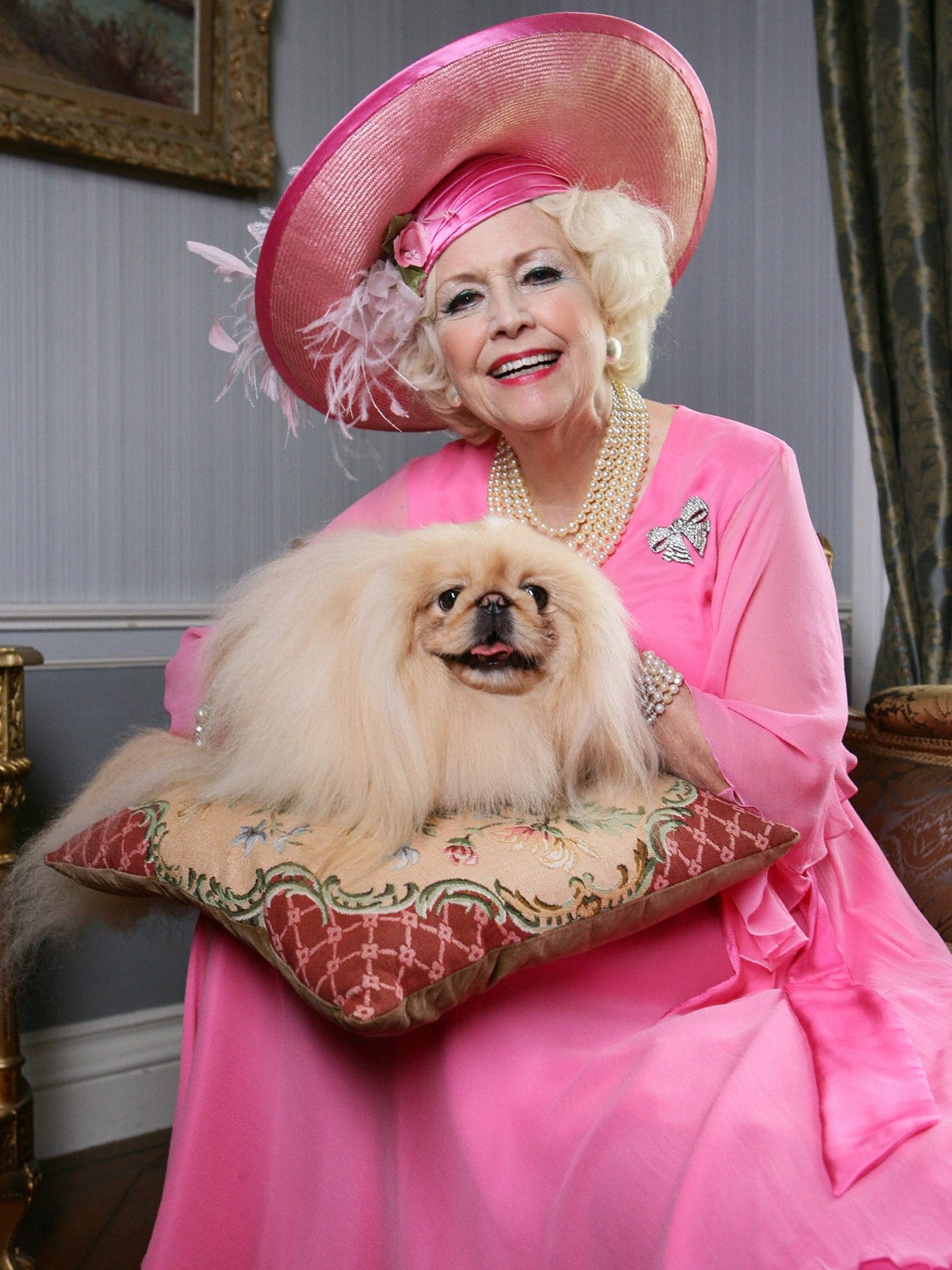 Dame Barbara Cartland sold 750 million copies of her books