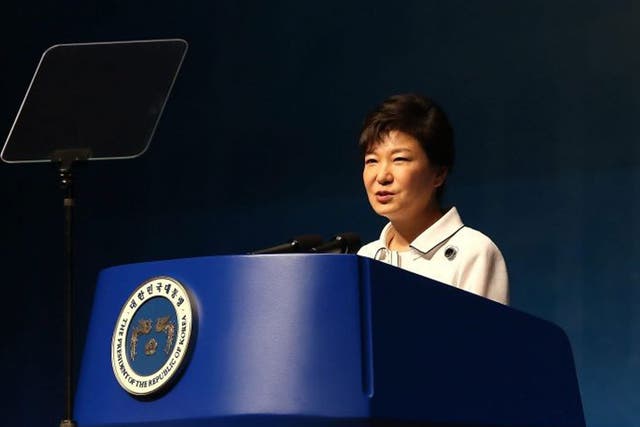 South Korean President Park Geun Hye called for the resumption of inter-Korean family reunions on 15 August, amid hopes for improved ties with the North.