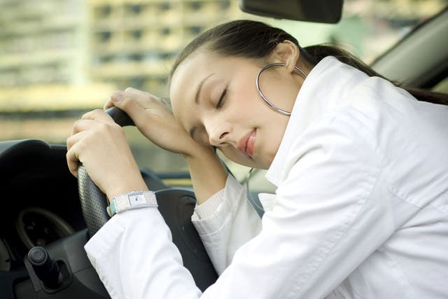 <p>With around one-fifth of road accidents thought to be linked to tiredness, the test would detect whether someone is too sleep-deprived to be driving and could be available in the next five years</p>
