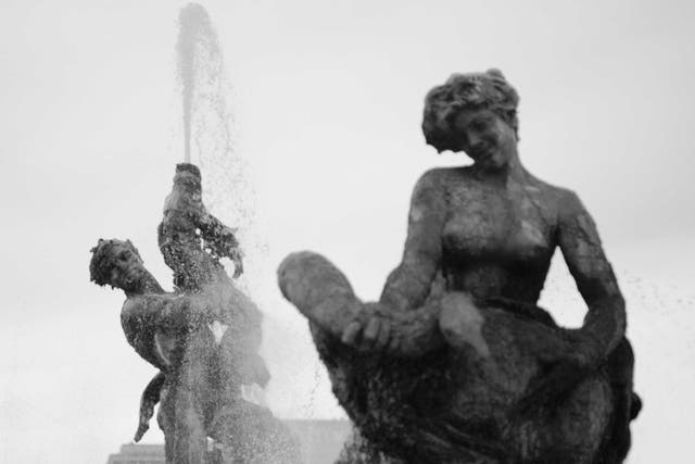 Aquatic obsession: Karl Lagerfeld's photograph of the Piazza Esedra fountain
