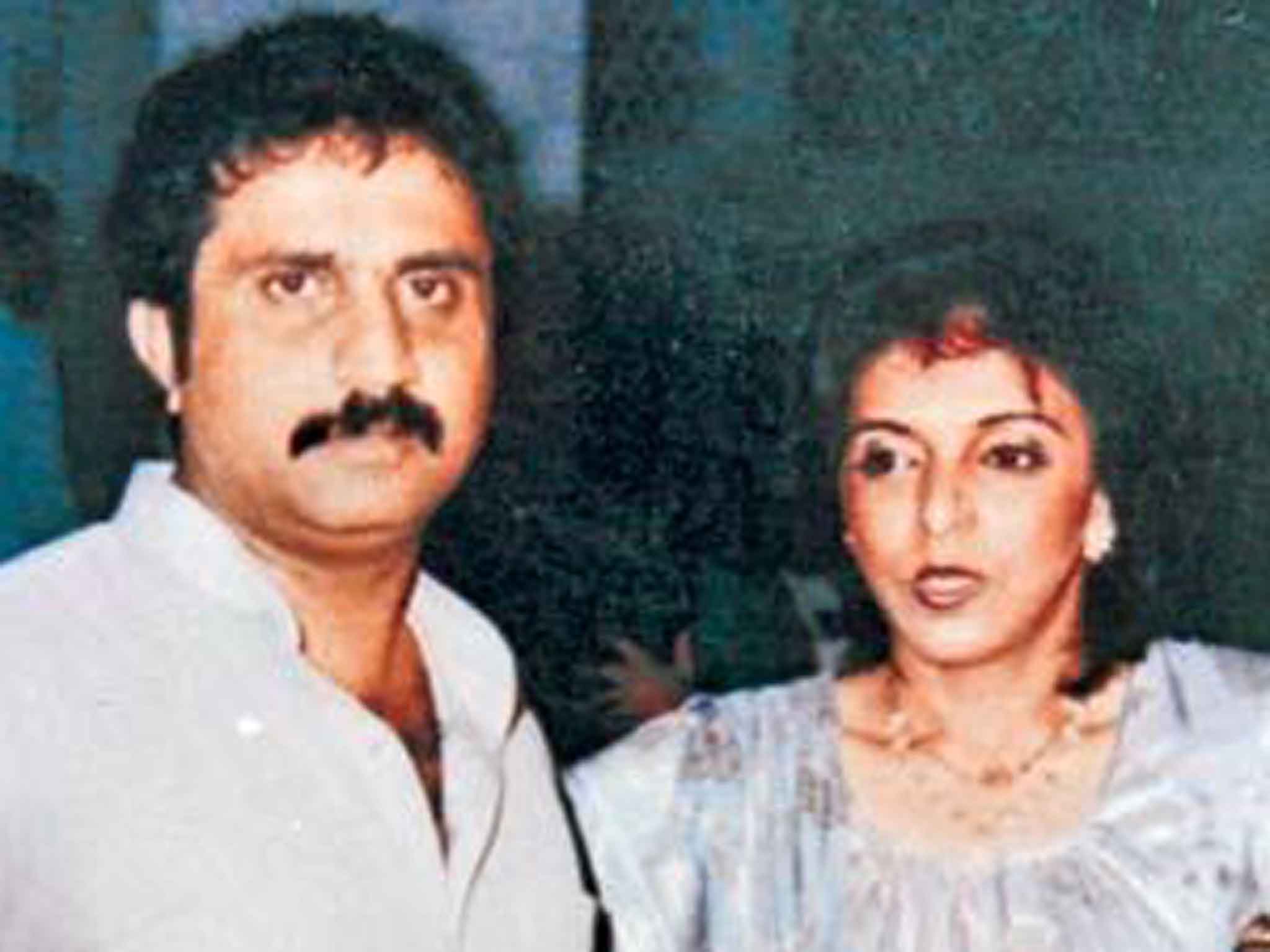 Iqbal Memon and his wife