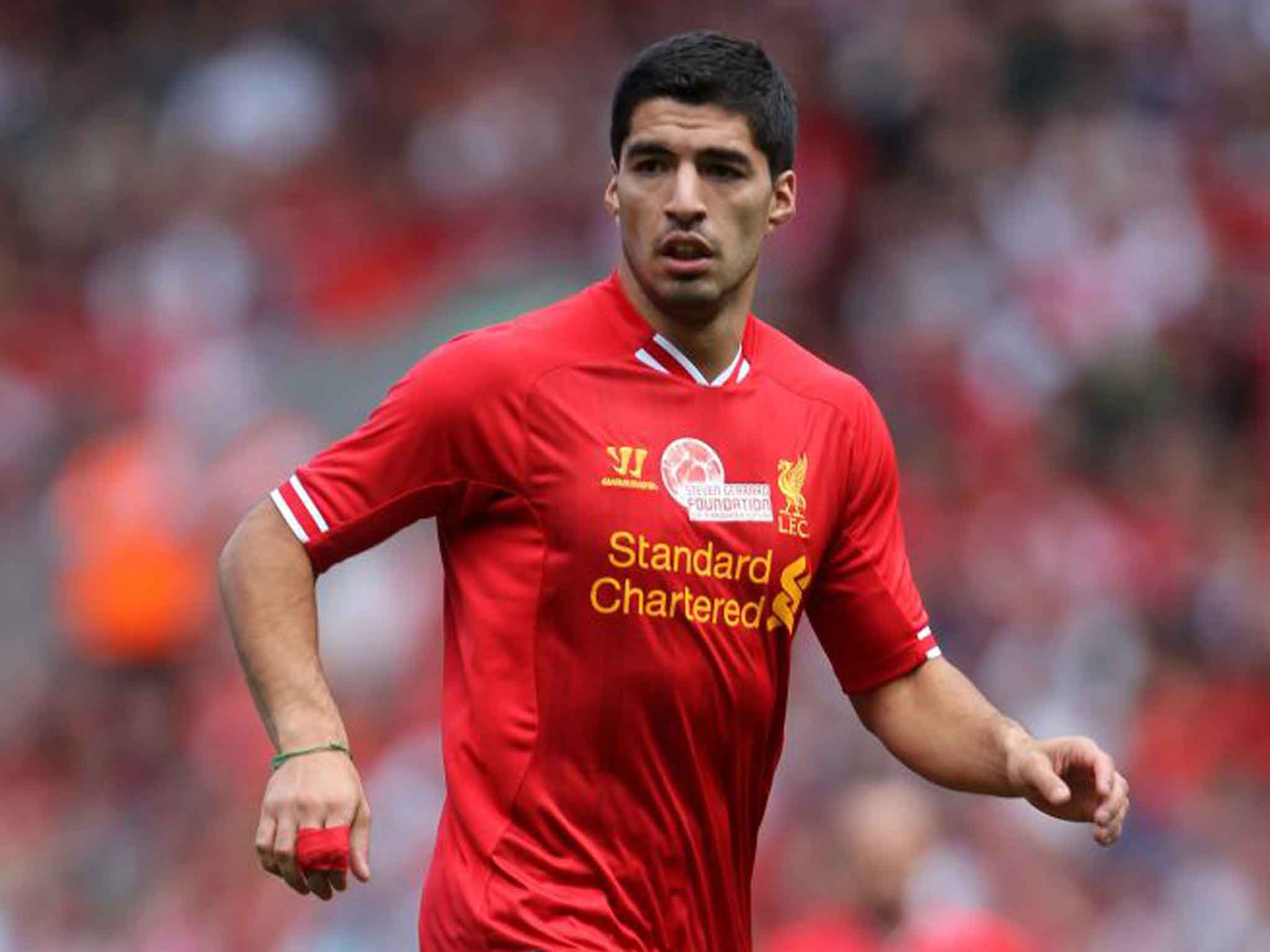 Suarez has arrived back on Merseyside after international duty with Uruguay