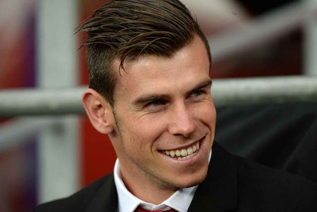 Gareth Bale was in the stands for the International Friendly match against Ireland on Wednesday 
