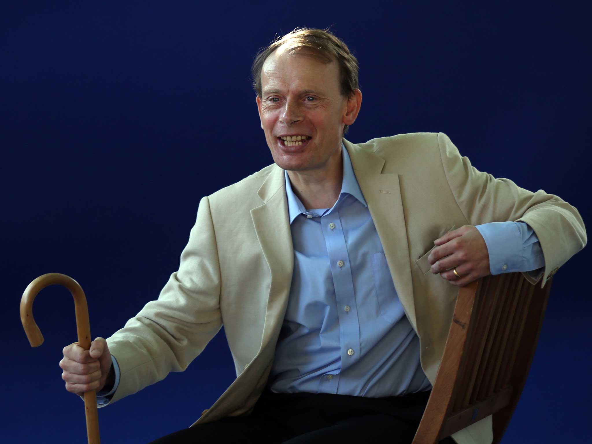 Andrew Marr, pictured here in his first appearance at a public event since he suffered a stroke, has said he wishes he had gone to art school instead of pursuing a journalism career