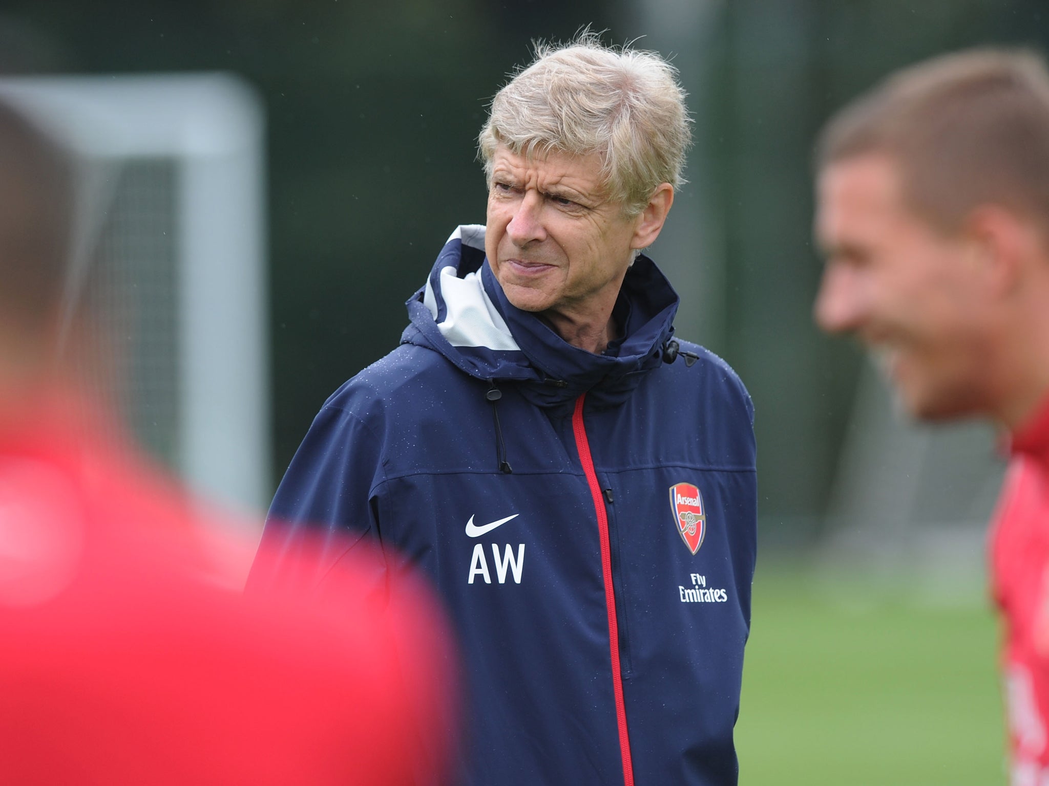 Arsene Wenger has attempted to calm frustrations over Arsenal's lack of transfers this summer