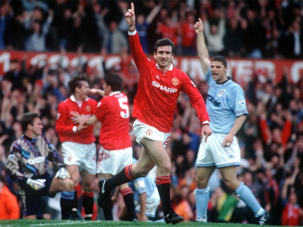 Eric Cantona was one of the original foreign stars of the Premier League