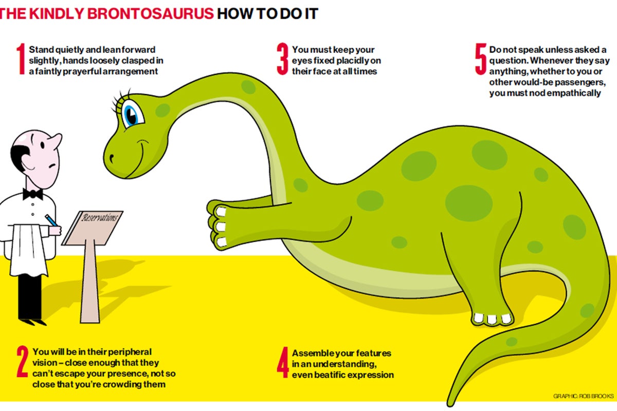 Do the kindly Brontosaurus: The prehistoric pose that can get you what ...
