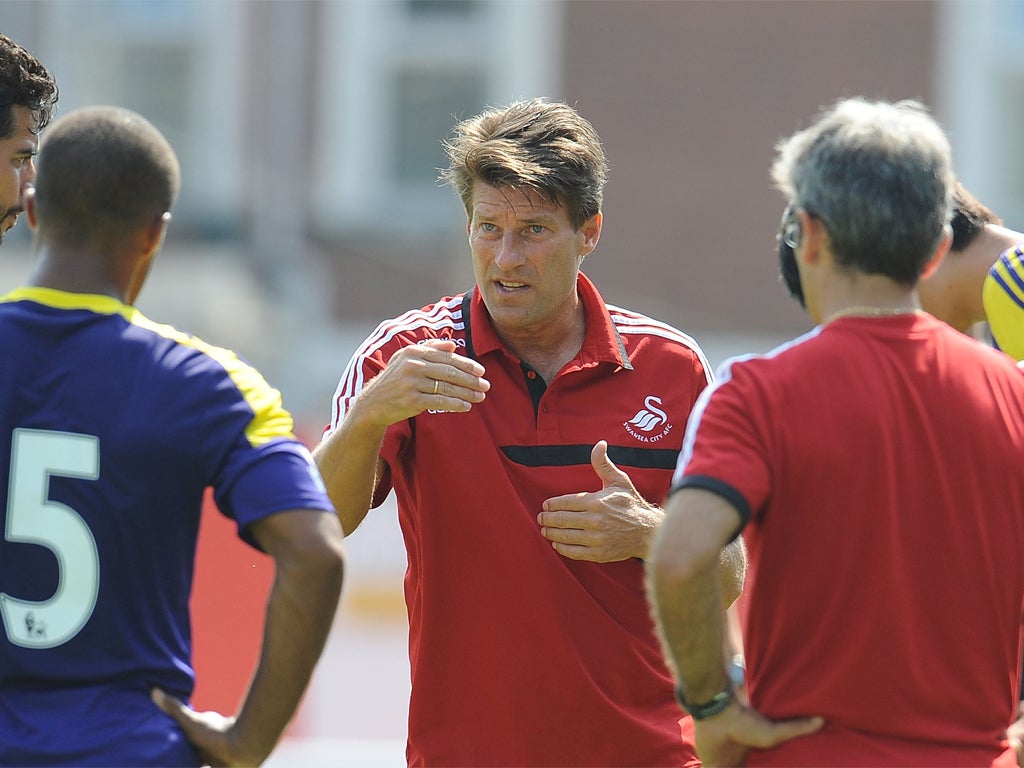 Michael Laudrup (above) has kept Michu and made astute deals