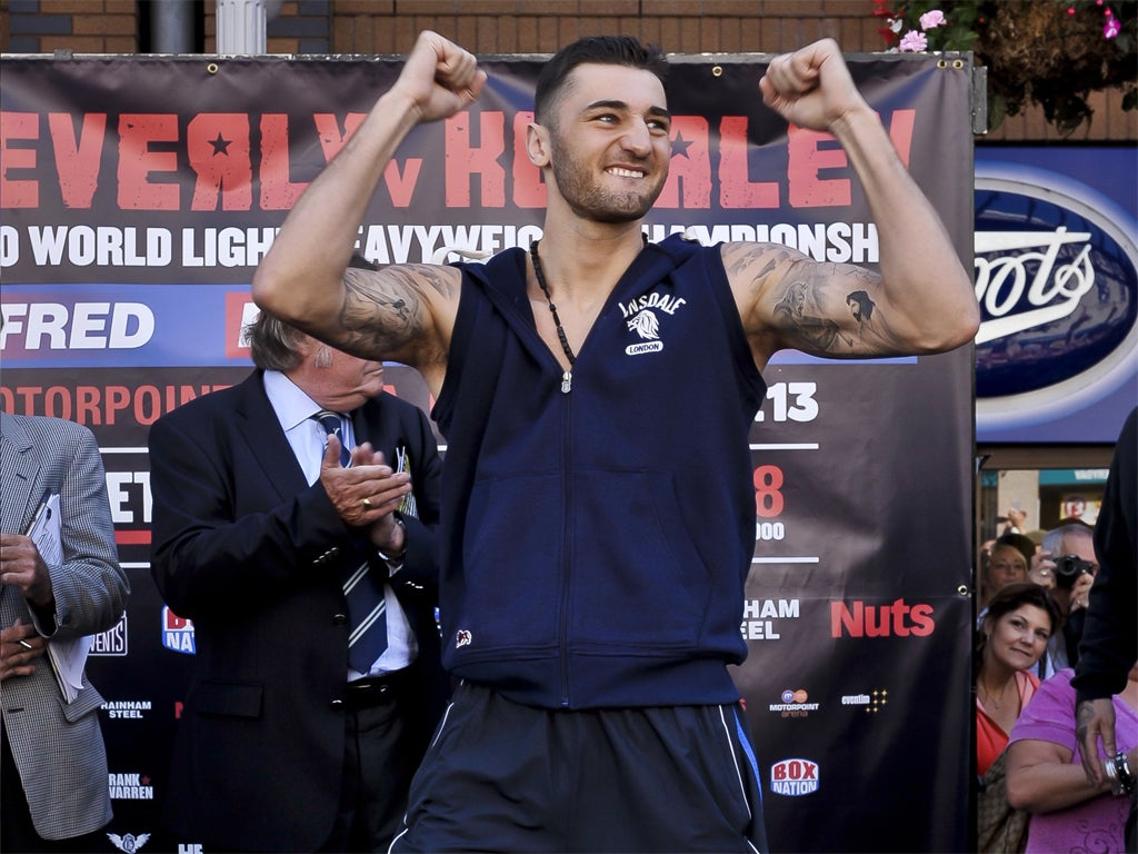 Boxing Nathan Cleverly confident he can chin Sergey Kovalev The Independent The Independent