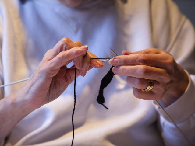The Knit 'n' Natter group says it can't afford to hire a room for its charity work