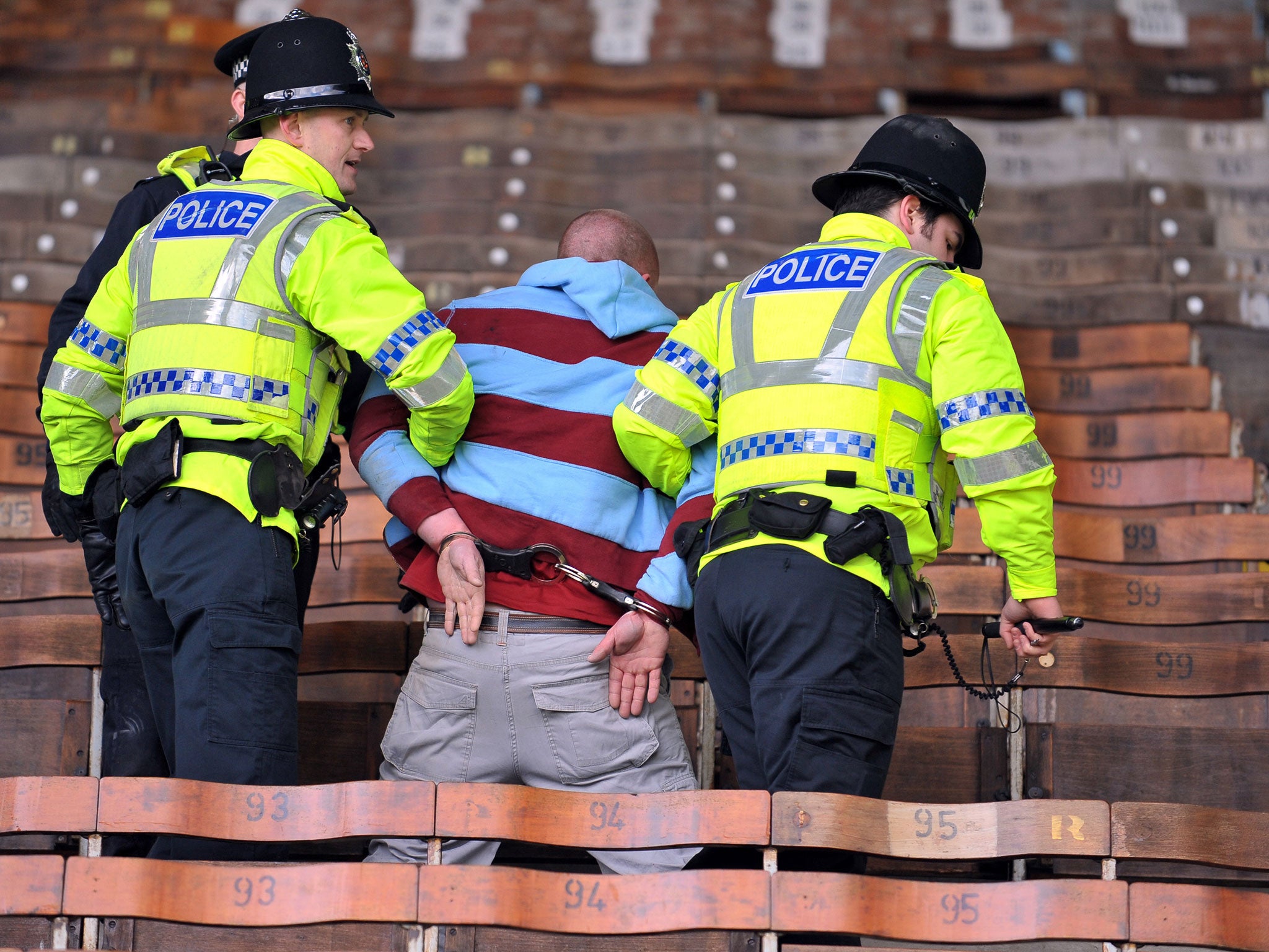 Football fans accuse police of using the orders to meet targets