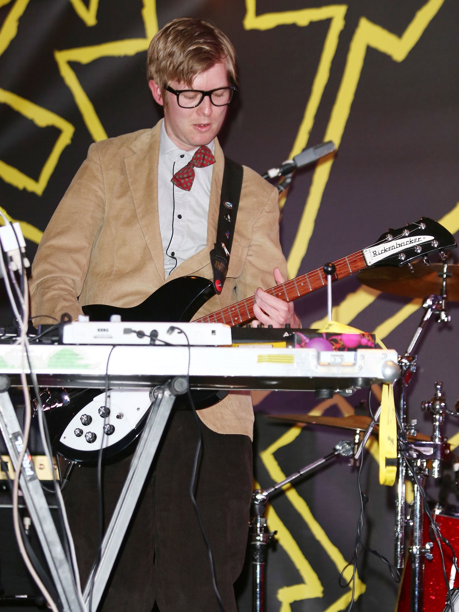 J Willgoose Esq, of dance-rock duo Public Service Broadcasting claims that credible indie bands have their entire performances pre-loaded on to laptops