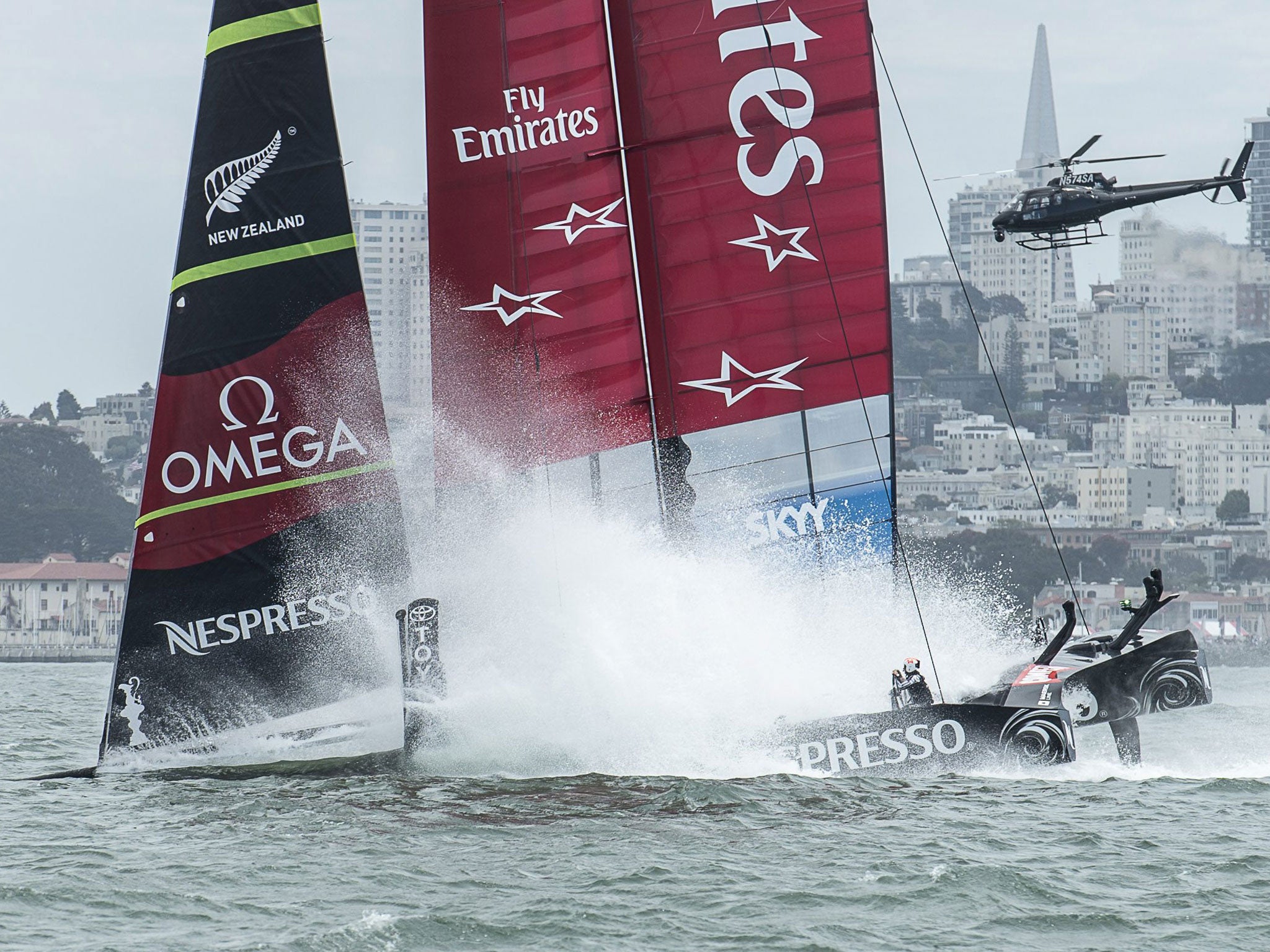 Emirates Team Nz Win The Louis Vuitton Cup