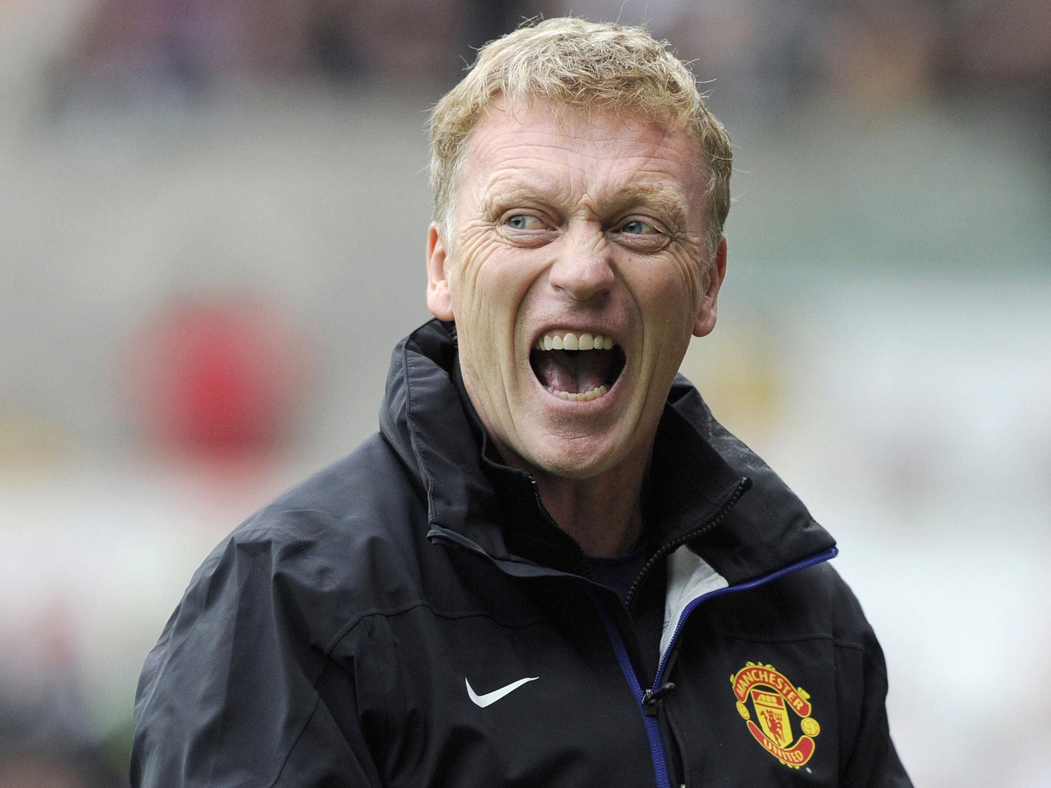 David Moyes said he wasn’t nervous before his first game
