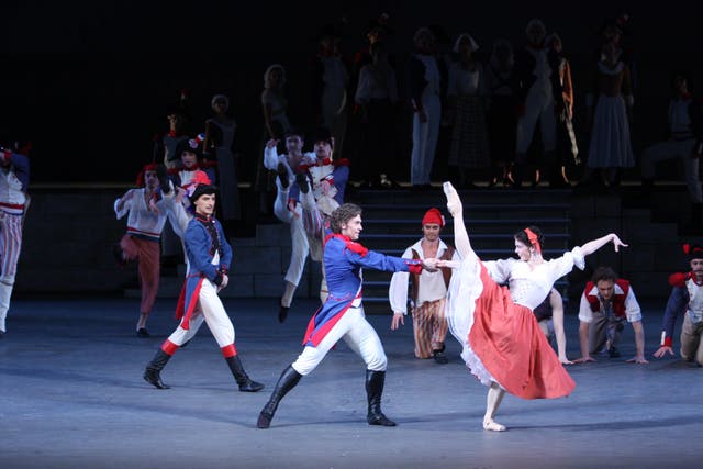 Natalia Osipova and Ivan Vasiliev dance The Flames of Paris