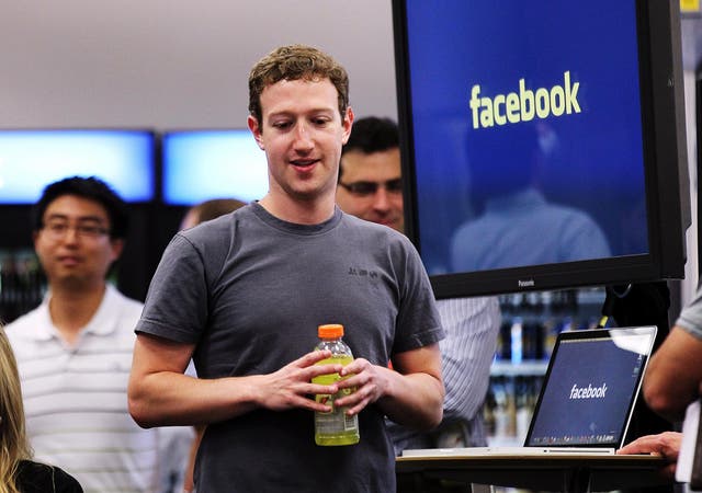  Facebook CEO Mark Zuckerberg prepares to speak at a news conference at Facebook headquarters July 6, 2011 in Palo Alto, California. 