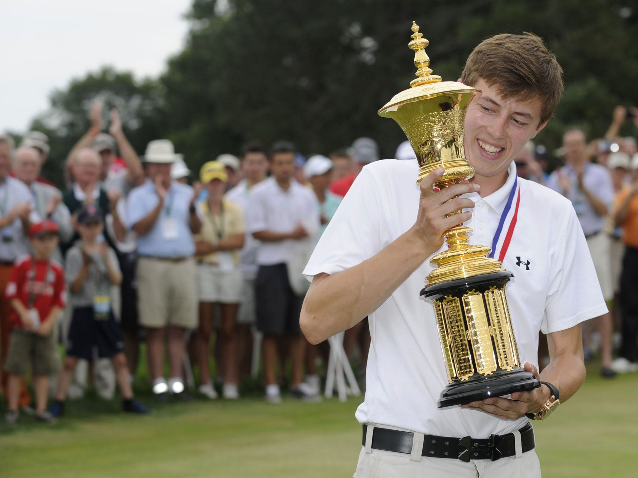 Matt Fitzpatrick: The 18-year-old's victory takes him to No 1 in the world's amateur rankings