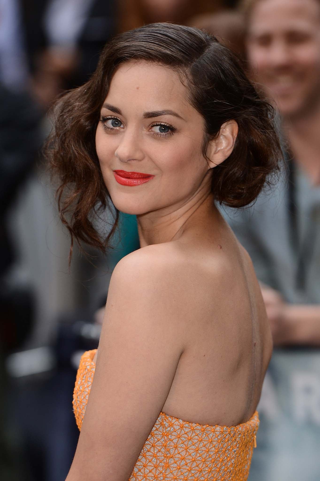 Marion Cotillard at The Dark Knight Rises premiere in July 2012.