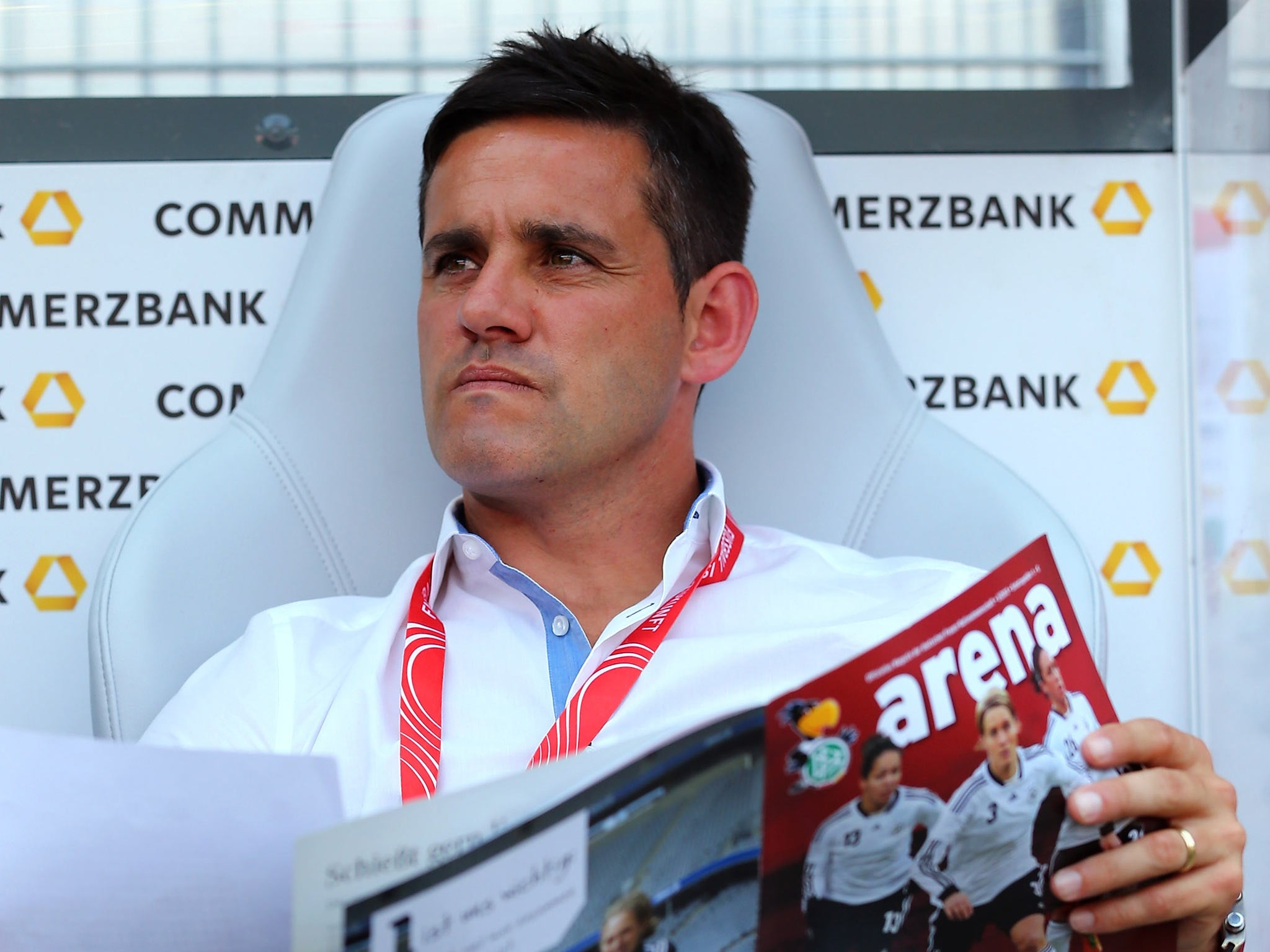 John Herdman is another in the frame (Getty)