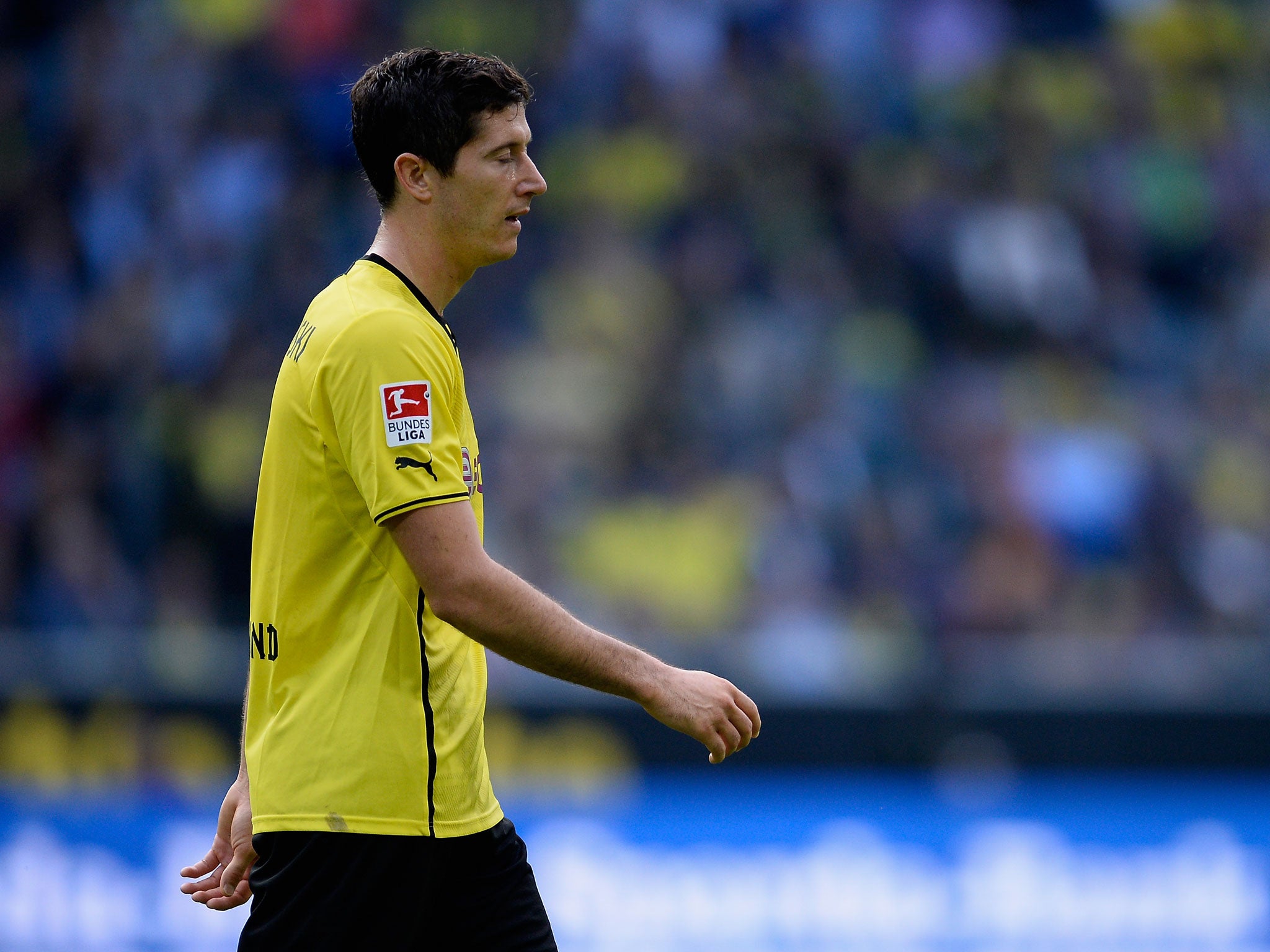 Robert Lewandowski has received a reported £3m pay rise for his final year at Borussia Dortmund