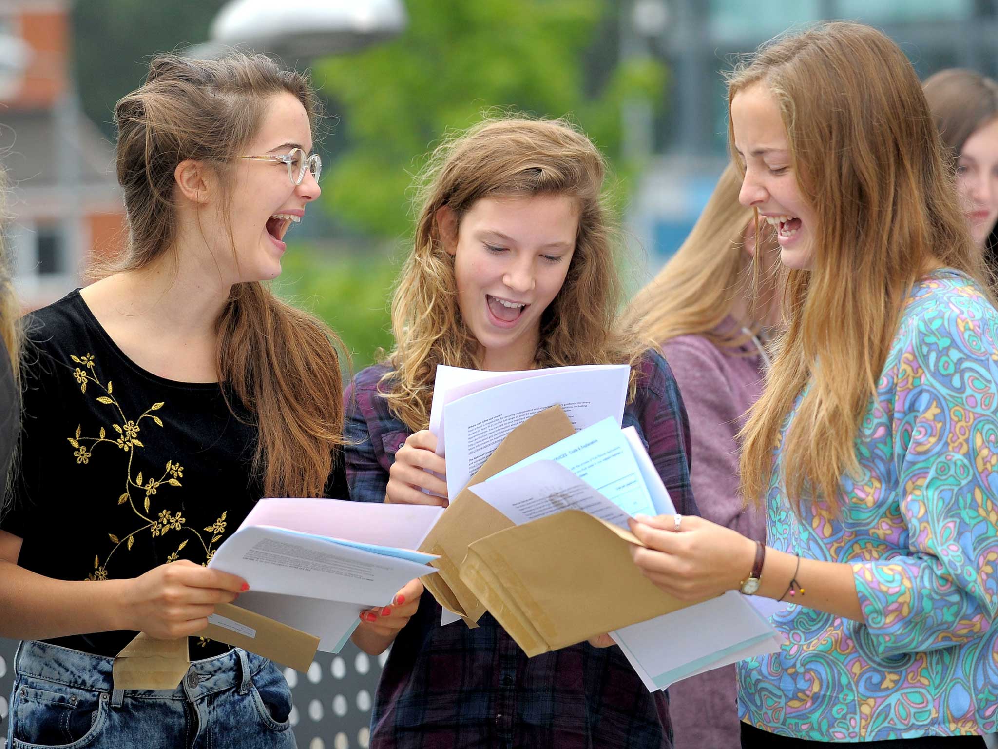 GCSE results through the ages – SomeBeans