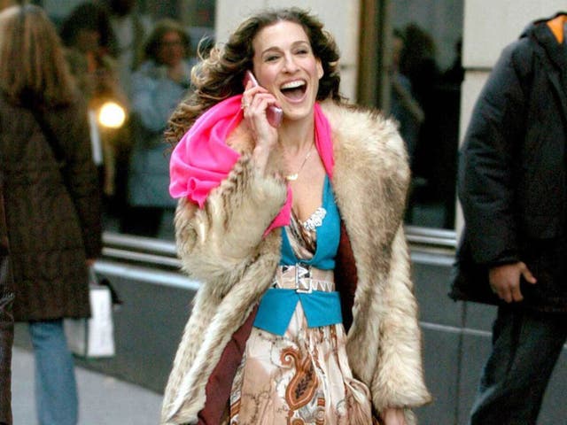 Footloose: Sarah Jessica Parker as Carrie Bradshaw in Sex and the City