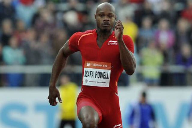 Asafa Powell has blamed his failed test on a supplement