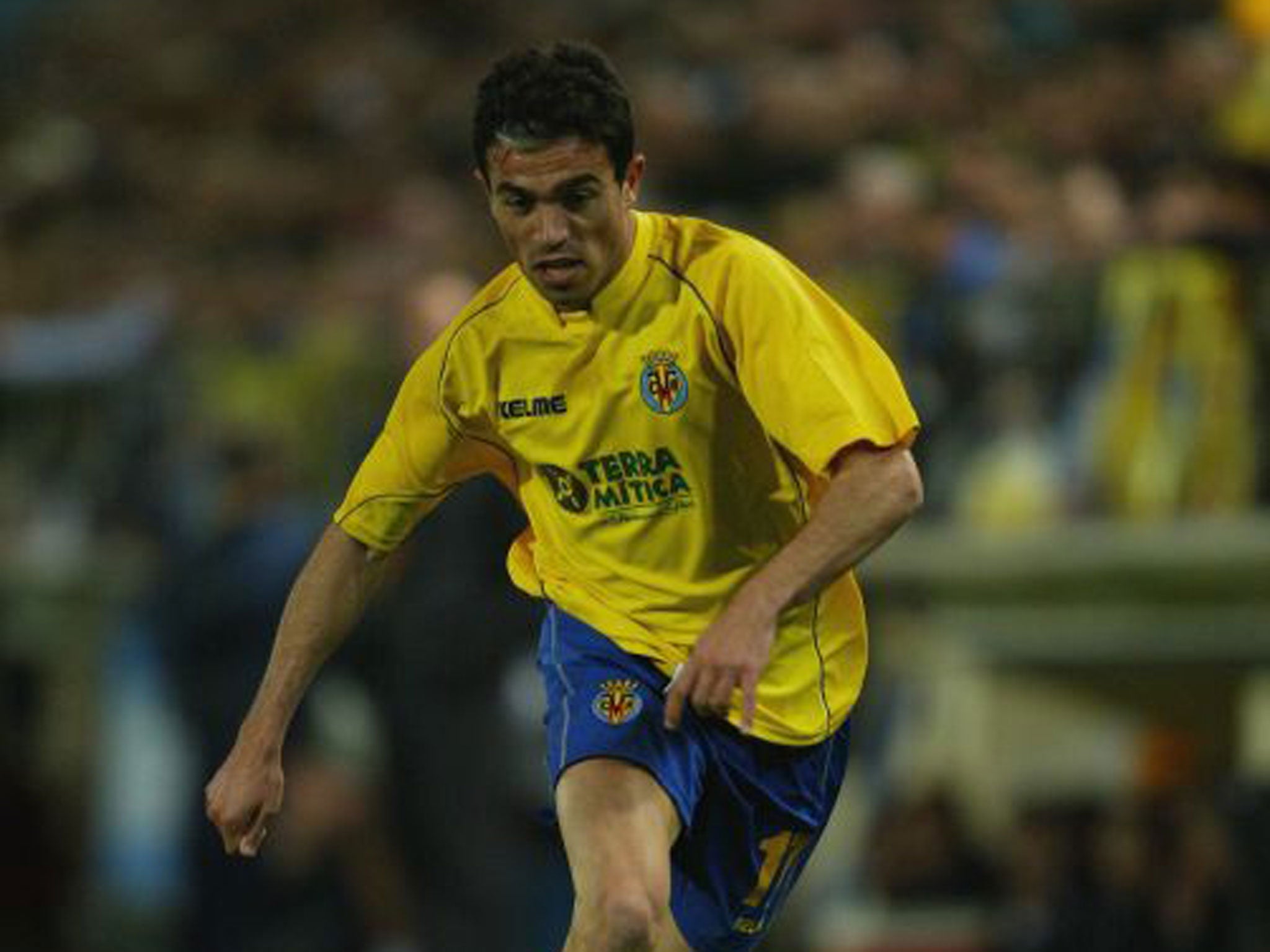 Javi Venta played for Villarreal in a Champions League semi-final