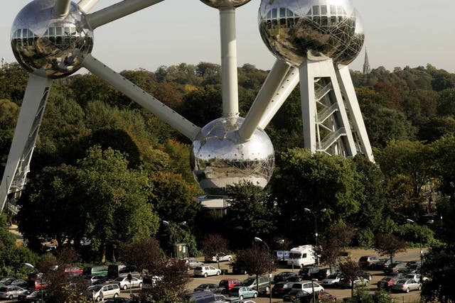'A place of resplendent fakery': the Atomium in Brussels