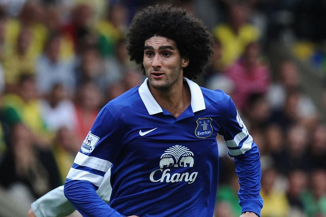 Marouane Fellaini has been the subject of interest from Manchester United