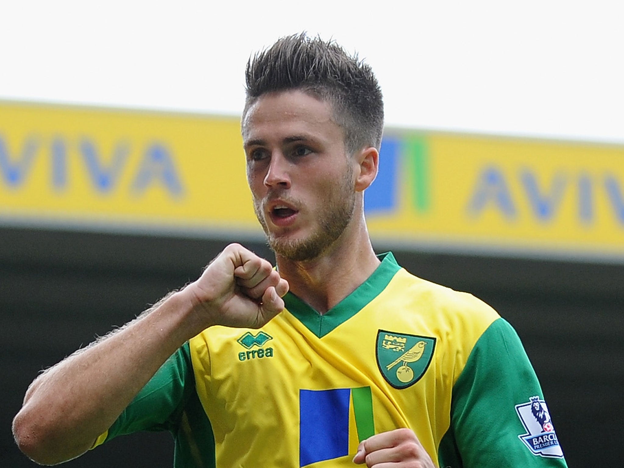 Ricky van Wolfswinkel marked his Norwich City debut with a goal last weekend