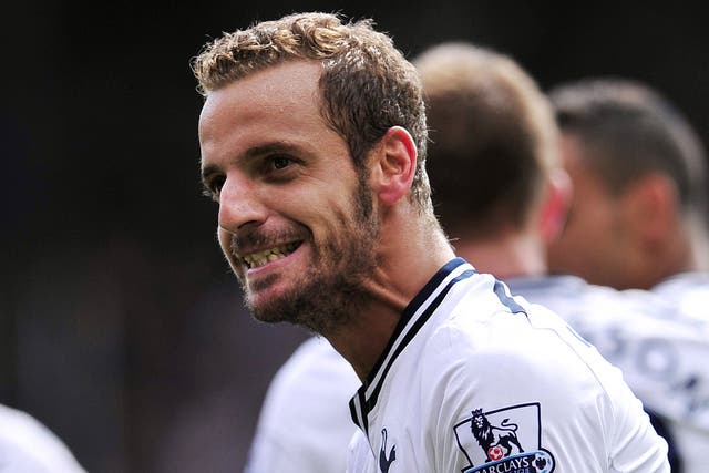 Roberto Soldado has scored three goals in his first two matches for Tottenham