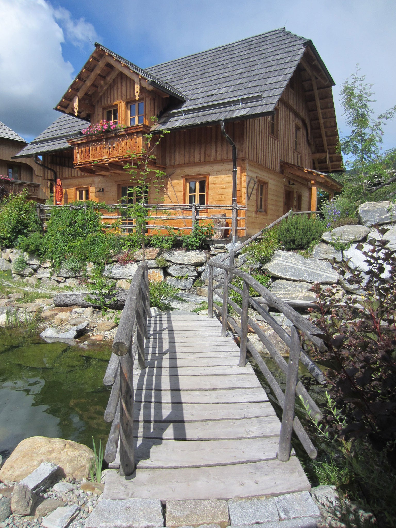 One of the St Martin chalets